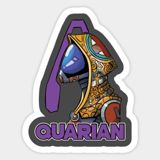 Quarian Bust Sticker